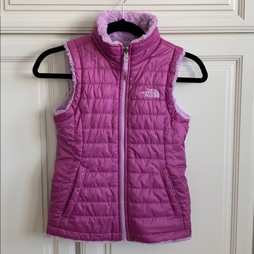 North Face Reversible Vest Mossbud Swirl Vest